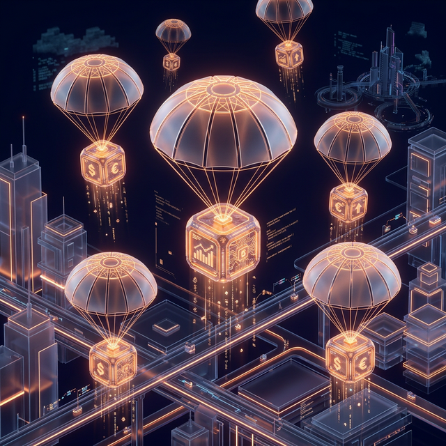 Airdrops & Forks: Wann fallen Steuern an?